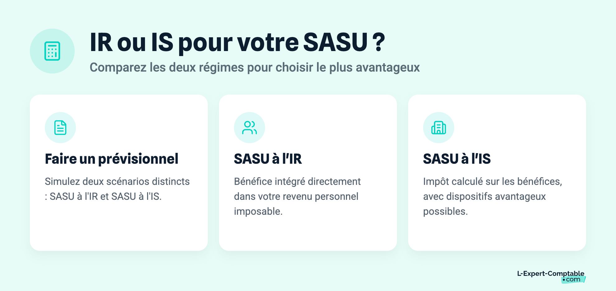 IR ou IS pour votre SASU ? Comparez les deux régimes